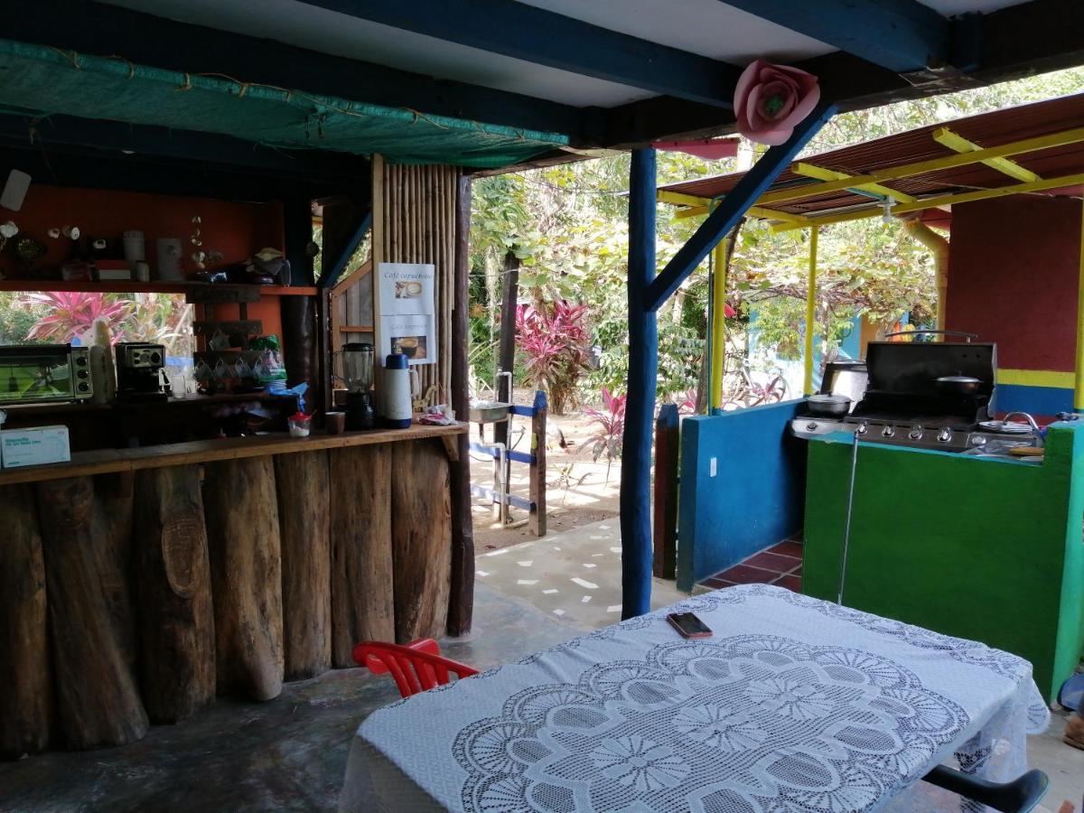 Ferienwohnung Eco-Cafe El Mirador Guachaca Exterior foto
